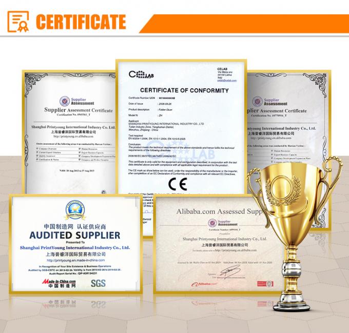 PRY-2600 Máquina de colagem de folhas automática de alta velocidade com unidade de fixação 14