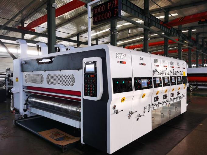 PRY-D1224 Máquina de empilhadeira de corte a óleo de alta velocidade automática de 4 cores 6