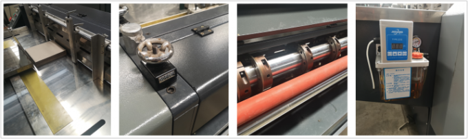 Máquina automática de corte de papel e cartão ZB-1300 2