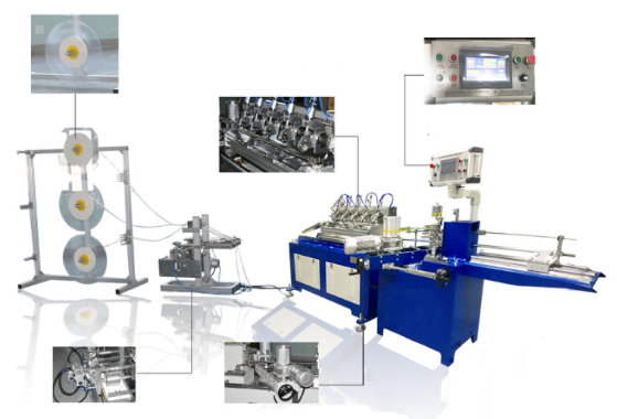 PRY-5 Máquina automática de fabricação de palha de papel de 40 m de velocidade 1