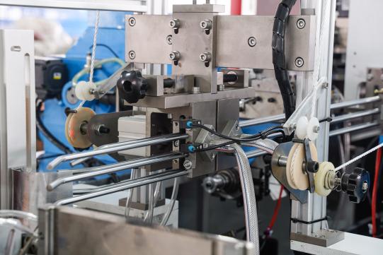 Máquina de inserção de cordas em sacos de papel PRY-450A 6