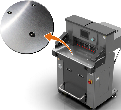 H5010L Máquina de corte de papel de microcomputador de programação de frequência variável hidráulica 8
