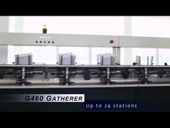 Linha de produção do emperramento de livro de Superbinder-7000M Fully Automatic Glue