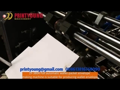 Envelope automático da carteira e do bolso de ZF-380A que faz a máquina