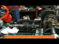 Envelope automático da carteira do bolso do selo do auto ZF-480 que faz a máquina com selo da casca