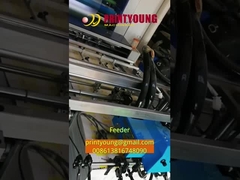 Do filme térmico do ANIMAL DE ESTIMAÇÃO da colagem da base da água da série de GL função dupla de estratificação da máquina