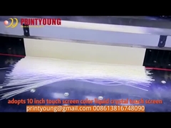 Máquina de corte hidráulica do papel do guia dobro do tela táctil