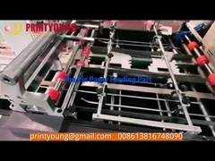 Máquina de remendo da janela automática inteligente servo completa do envelope ZKT-890,1200