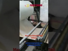 Tubo automático do papel do saco do cimento ZT-0862 que faz a máquina