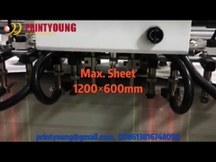 Saco de papel PRY1260S-450 inferior quadrado totalmente automático que faz a máquina