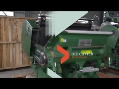 Máquina vincando e cortando ML do papel manual da série