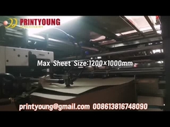 1210BK Máquina automática de flauta de papelão