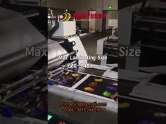 YFMB Sistema de pressão hidráulica semi-automática Máquina de laminação de filme pré-colado e sem cola