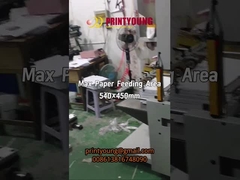 PRY-55 Importado contador de estado sólido aquecimento automático servo máquina de estampação de folha de ouro quente