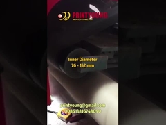 Máquina de polir a superfície de tubos de papel grandes de alta velocidade PRYMD