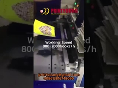 PRY-520A Máquina semi-automática elétrica dupla de ligação de livros por fio