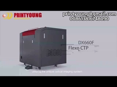 DX660F Máquina de Fabricação de Placas CTP Digital Flexo 4000dpi