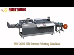 PRY-2001 Máquina automática de impressão de serigrafia de etiquetas de fita de uma cor