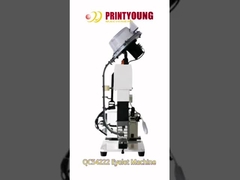 QC54222 Máquina semiautomática de fabricação de botões de calçado