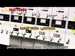 PRY-D1224 Máquina de empilhadeira de corte a óleo de alta velocidade automática de 4 cores