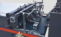 ZH-XAG Multifunction Crash Lock Bottom Folder Gluer Machine With 3 Guns Spraying System