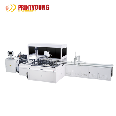PRY-HKS700+C900 Máquina de Posicionamento Automático de Uso Duplo para Capas e Caixas Rígidas com Manipulador Yamaha e Cabine de Posicionamento de Caixas Rígidas