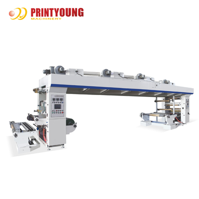 PRY-1300 Máquina automática de laminagem de filme por método seco elétrico com controle PLC 3 motores de alta produtividade 180m/min